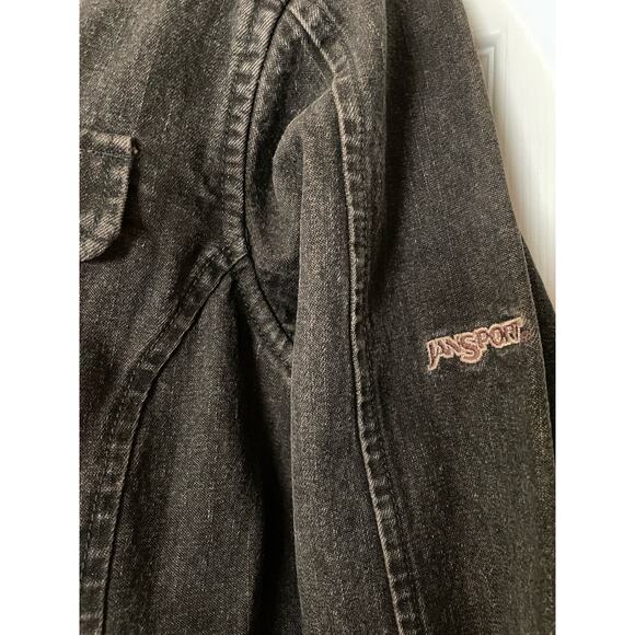 JanSport LiveWire Black Jean Jacket, Wired for sound! IPOD, Ladies Large, NWOT - Picture 6 of 10